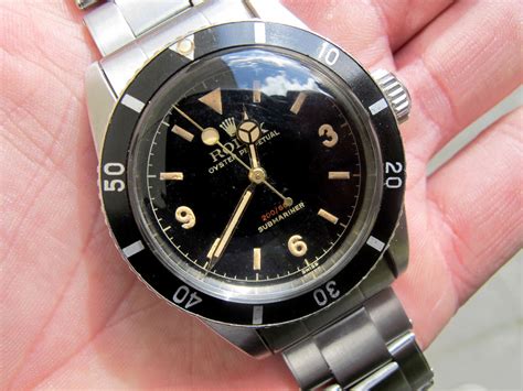 rolex submariner 369 dial for sale|rolex 6538.